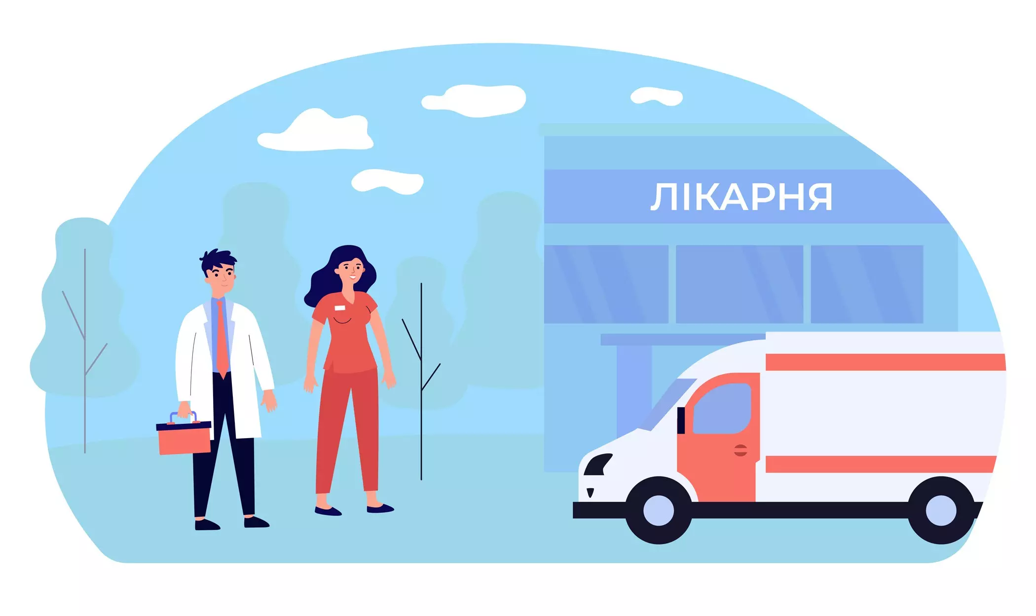 Надання медичної допомоги дитині при удушенні – виклик швидкої допомоги та госпіталізація.