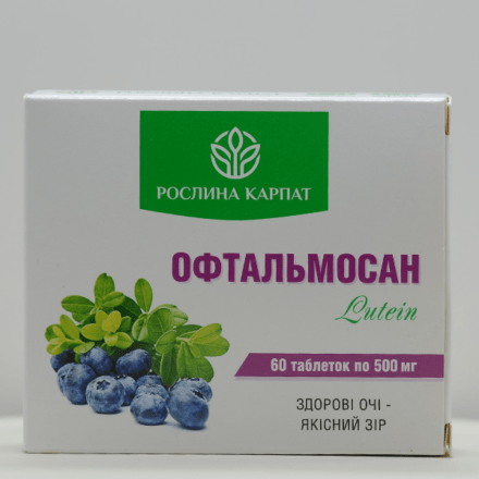 ОФТАЛЬМОСАН - препарат для зору, очей і зняття напруги