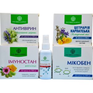 Рослинний комплекс №40 «При вірусних інфекціях дихальних шляхів»