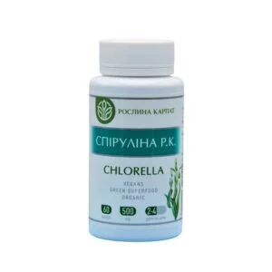 Повноцінний комплекс Спіруліна та Chlorella для енергії, вітамінів і мінералів