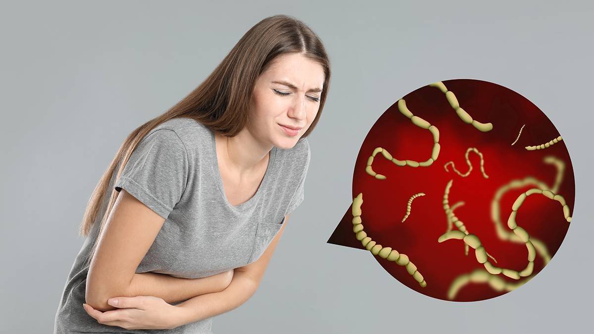 Біль у животі та паразитарна інфекція кишечника у дорослої людини, симптоми гельмінтозу
