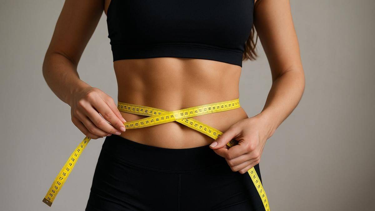 Зменшення обʼємів тіла та контроль зайвої ваги, вимірювання талії під час схуднення