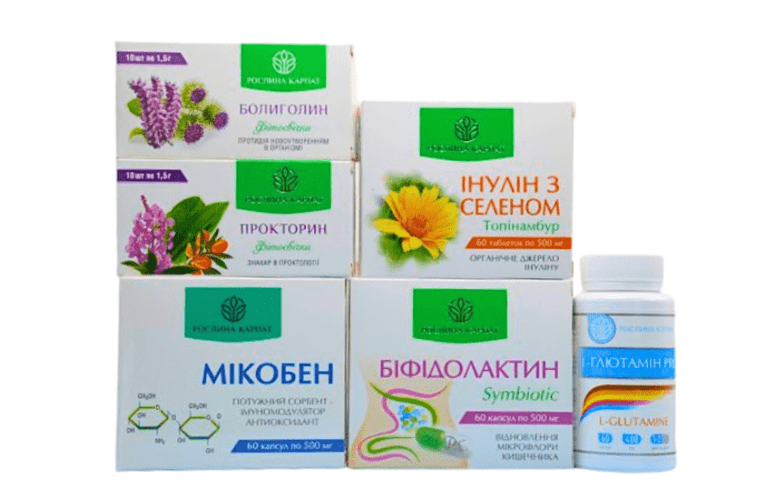 комплекс для кишківника від Рослина Карпат