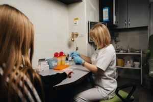 забір аналізів в центрі сімейної медицини CENTRMED